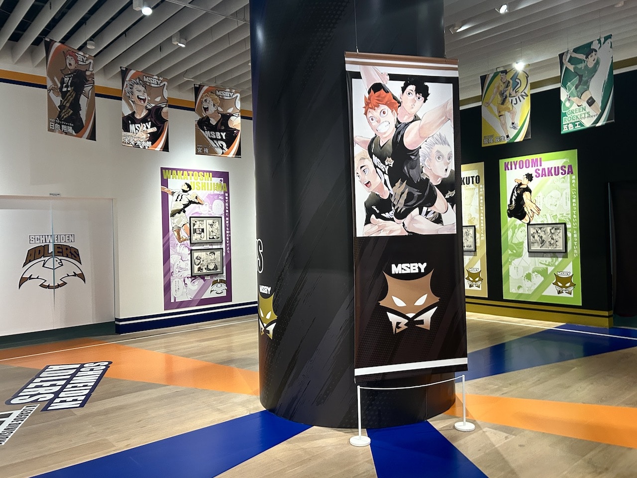 古舘春一 ハイキュー!!展 挑戦者たち「ZONE4 妖怪大戦争」MSBYの弾幕