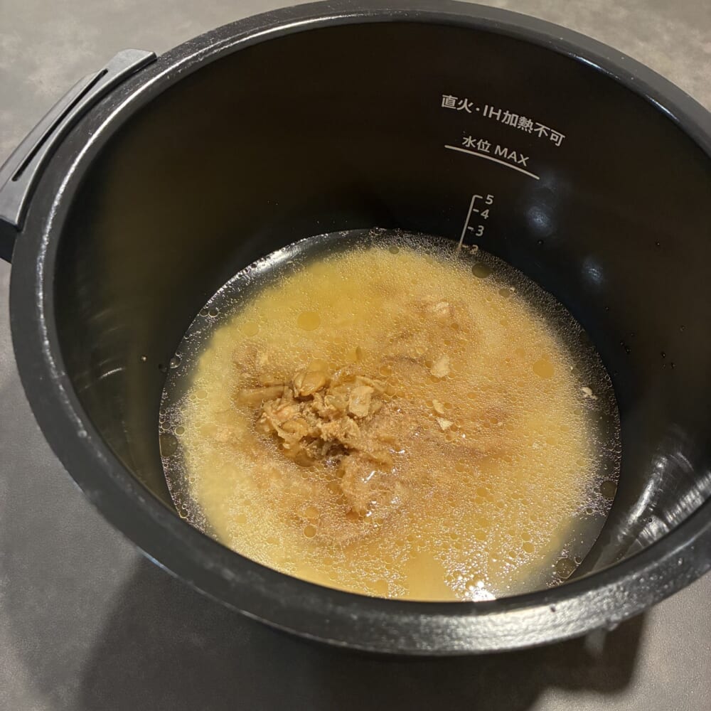 無印良品　鮭ハラスと舞茸のごはん