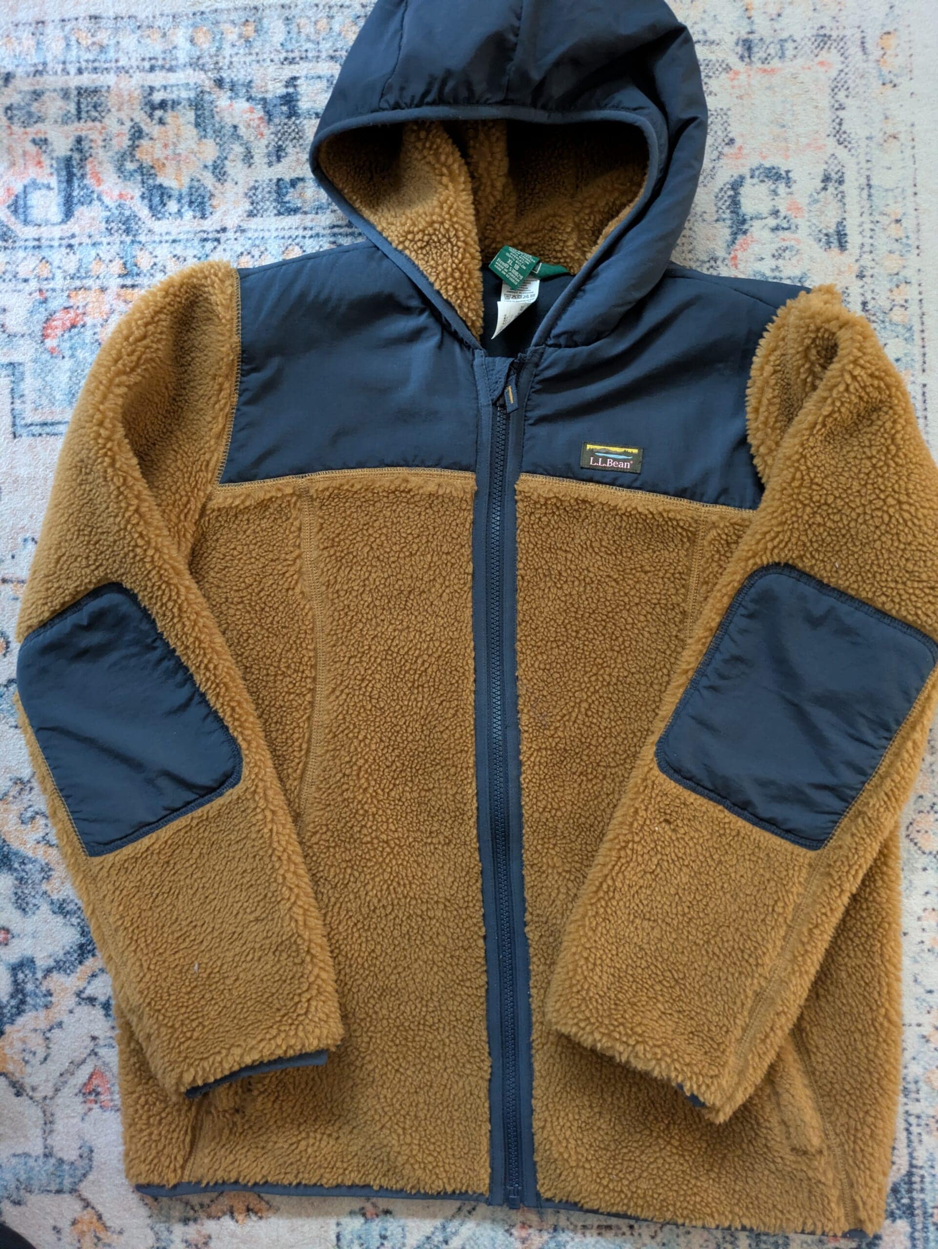 L.L.Beanのフリースコート
