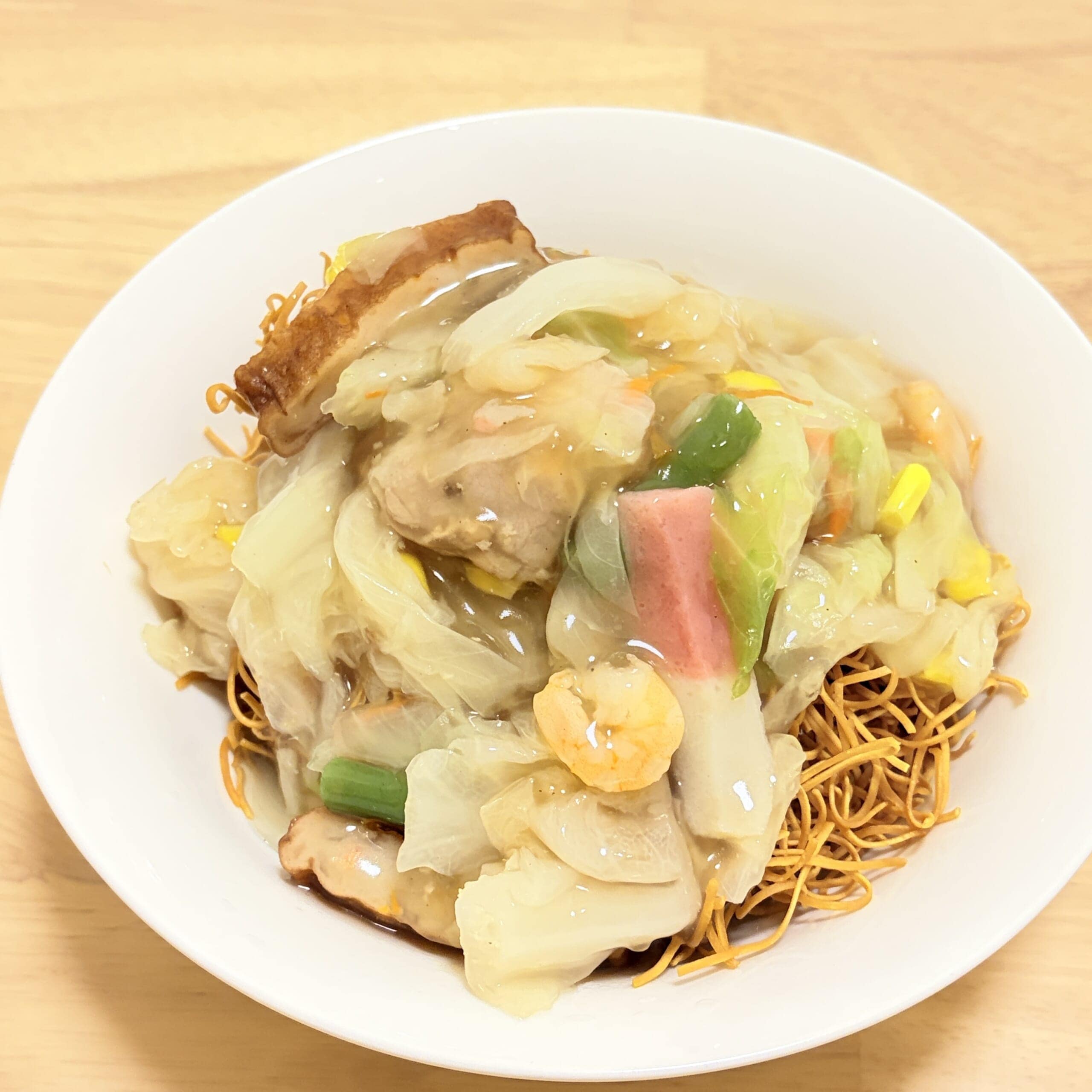 皿うどん 完成