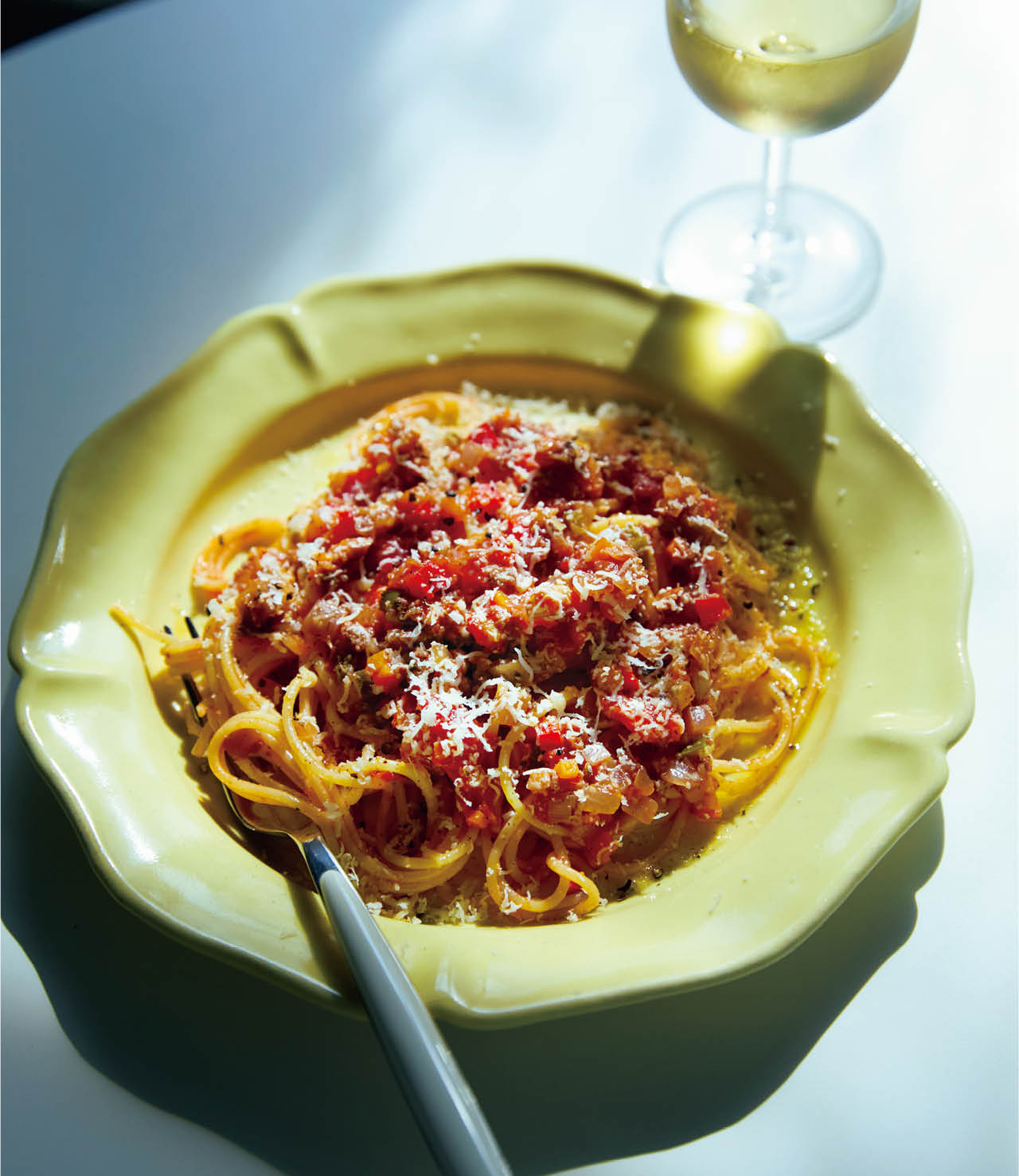 残り野菜でミートソース