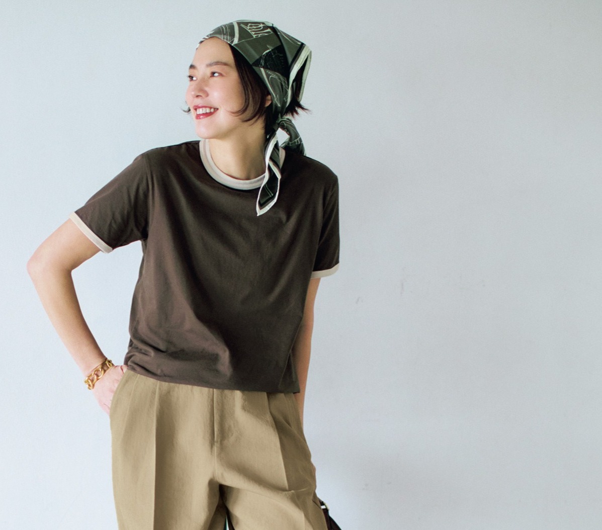 THE SHINZONE (ザ シンゾーン)
【福田麻琴さん別注】【洗える】PACK TEE