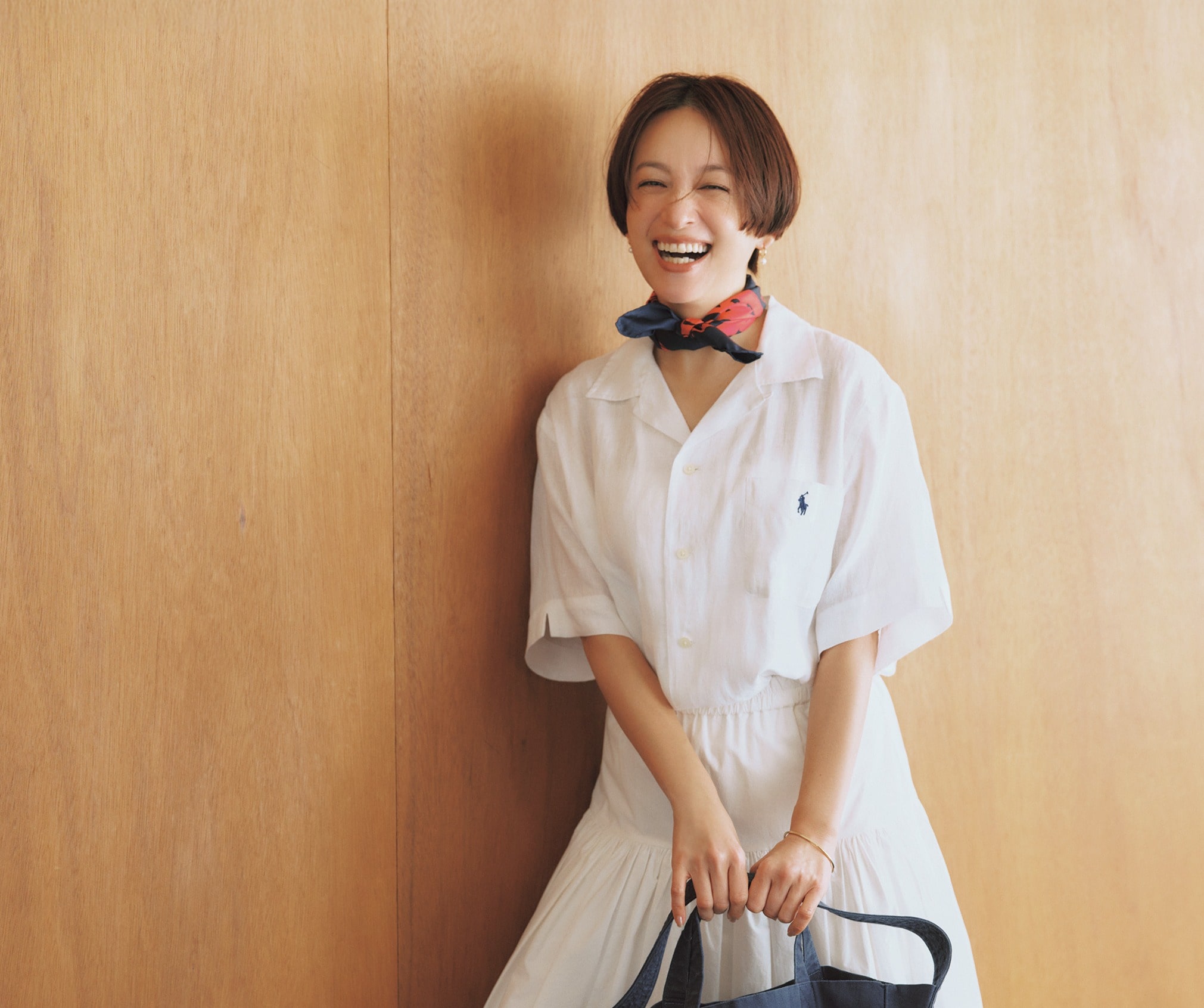 【洗える】Classic Fit Linen Camp Shirt