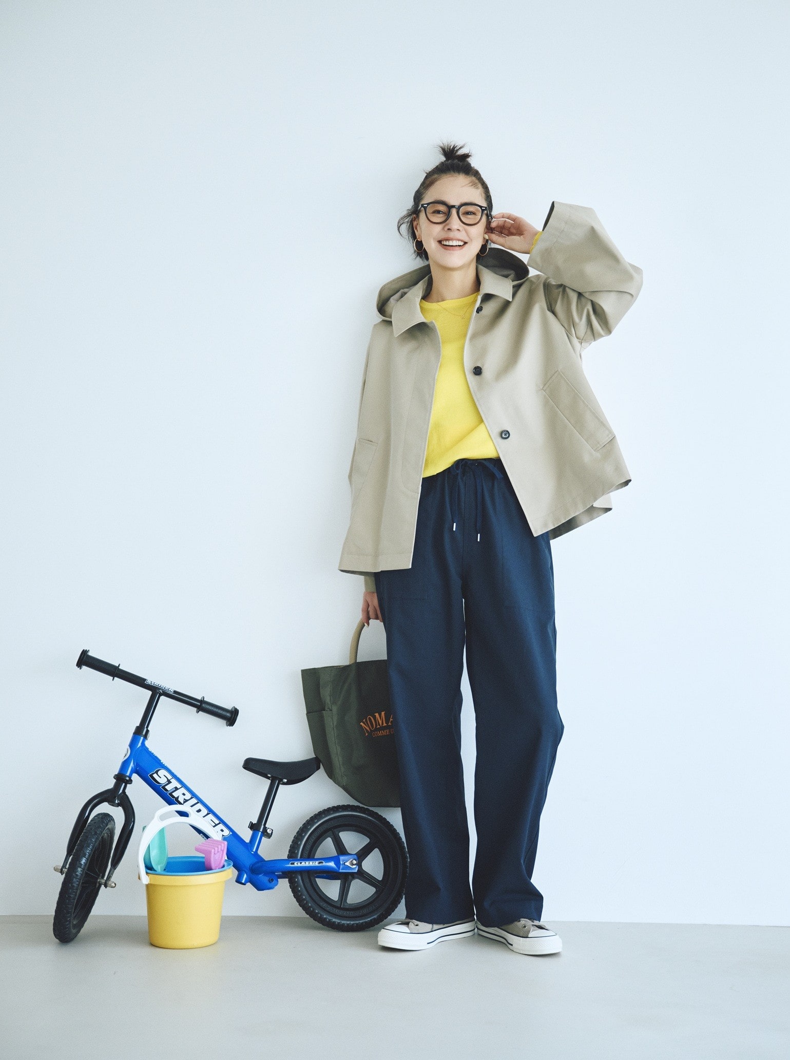 LEEマルシェ　エブリバディパンツ　12closet　浅見れいな