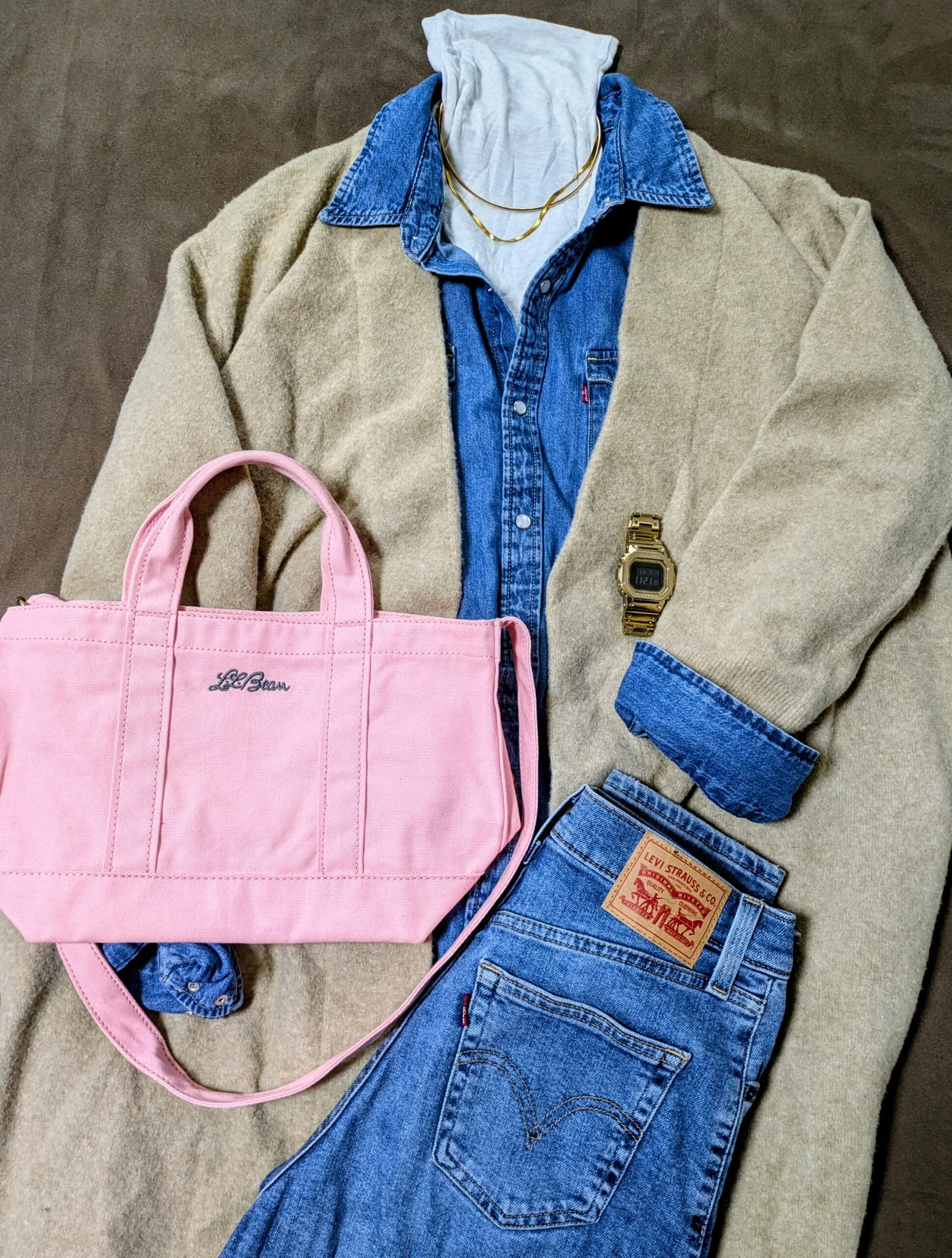 L.L.Bean
【LEE別注】【洗える】LEE100人隊コラボ グローサリー・2WAYスモールトート