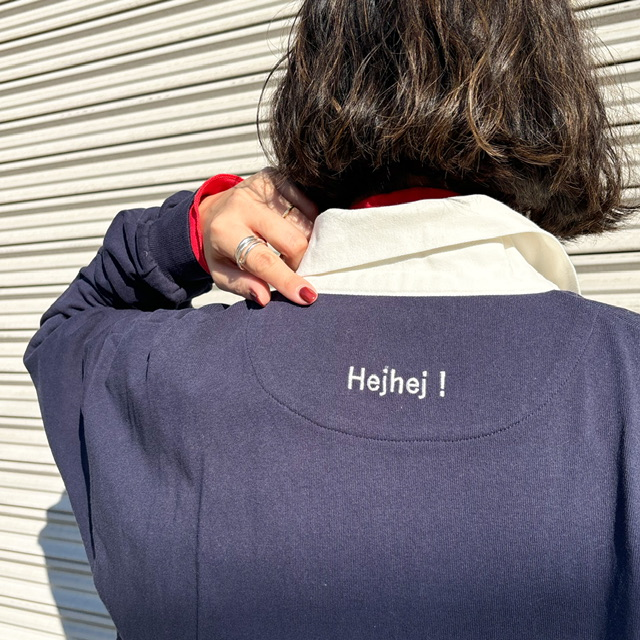 【LEE マルシェ】石上美津江さん別注TRIPLE CROWNポロワンピ